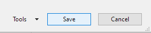 Example screenshot of a dialogue box
